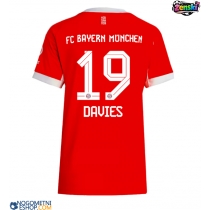 Ženski Nogometni dresi Bayern Munich Alphonso Davies #19 Domači 2025-26 Kratek Rokav